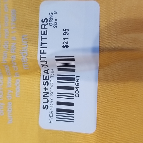 Modbe Every Day Scoop Tee women's sz M NWT - Picture 4 of 4